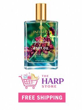 Infinite Beauty New Hydrating Body Oil Black Orchid 5 fl oz